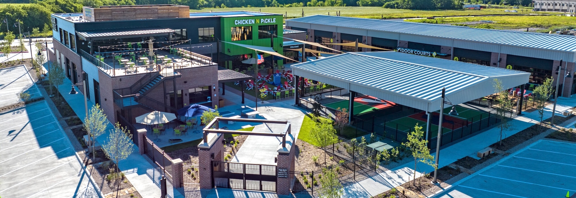 Chicken N Pickle at The Farm in Allen